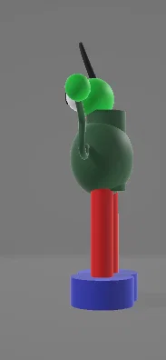 Mô hình 3D Bob - Người bạn ngoài hành tinh ngộ nghĩnh cho mọi nhà - Image 2