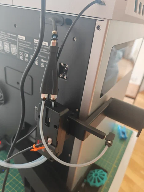 Giá đỡ mở rộng hộp hub và spool cho máy in Qidi Q2, Q2C - Image 3