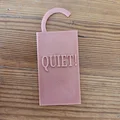 Bảng treo cửa thông báo yên tĩnh Quiet - Thiết kế nhỏ gọn tiện lợi - Thumbnail 2