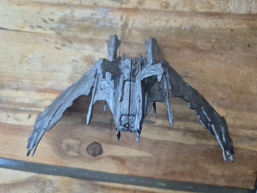 Mô hình tàu chiến Romulan Scimitar từ Star Trek Fleet Command - Image 2