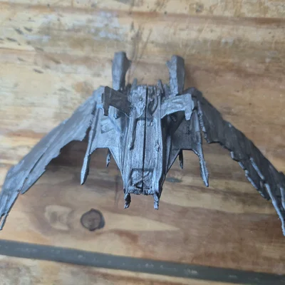 Mô hình tàu chiến Romulan Scimitar từ Star Trek Fleet Command