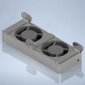 Bộ Quạt Tản Nhiệt Modular/Tăng Áp Sưởi Cho Bơm Nhiệt - Hệ Thống DIY 70mm - Thumbnail 1