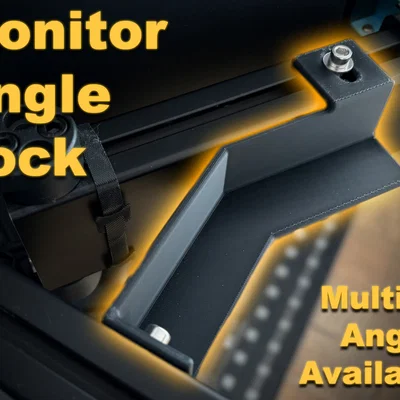Khóa Cố Định Góc Màn Hình Cho Sim Racing Cockpit