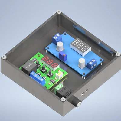 Bộ Quạt Tản Nhiệt Modular/Tăng Áp Sưởi Cho Bơm Nhiệt - Hệ Thống DIY 70mm
