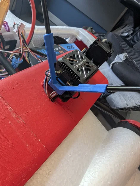 Ngàm gắn ăng-ten kép Walksnail GT2 cho gimbal AtomRC - Image 1