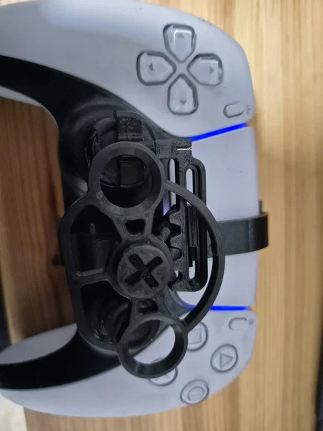Vô lăng mini cho tay cầm PS5 - Cơ chế bánh răng in 3D độc đáo - Image 1