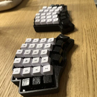 Bàn phím cơ split HedgeHog (Handwired)