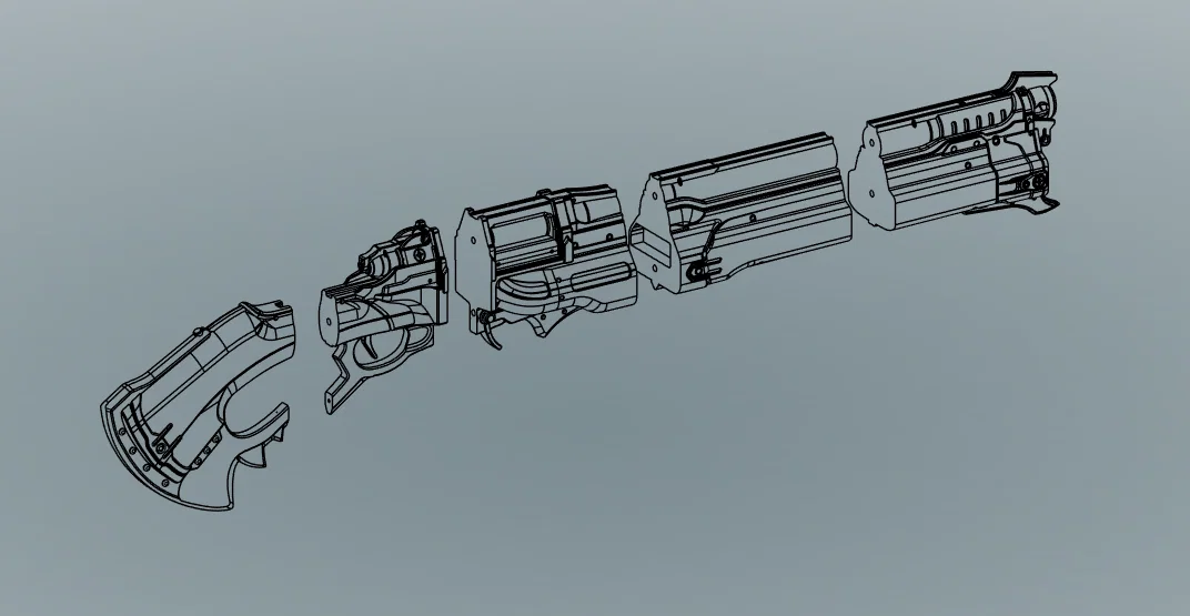 DOOM: The Dark Ages Super Shotgun - Mô hình Cosplay tỉ lệ 1:1 - Image 7