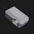Đầu bịt thanh rèm cửa in 3D tiện lợi (Gardinenstange Endstück) - Thumbnail 1