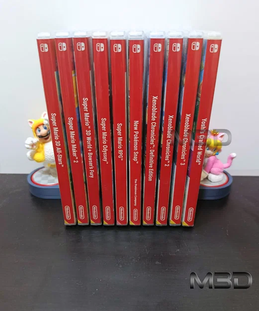Giá Đựng Game Switch và Mô Hình Amiibo Đơn Giản - Image 1