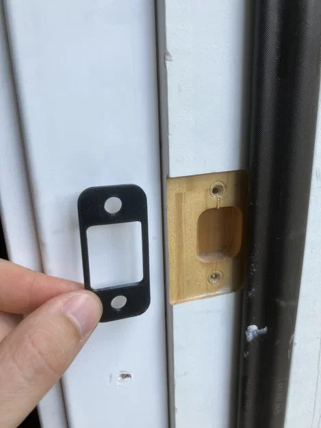 Miếng đệm chốt cửa (Strike Plate Shim) cho khóa Schlage - Image 1