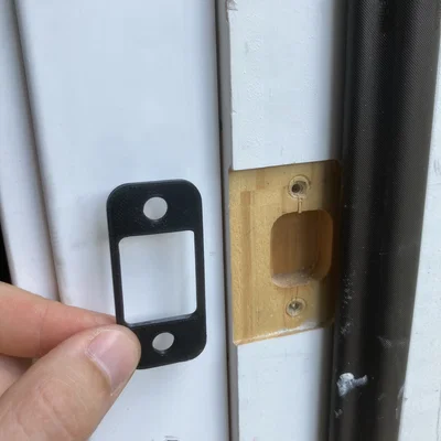 Miếng đệm chốt cửa (Strike Plate Shim) cho khóa Schlage
