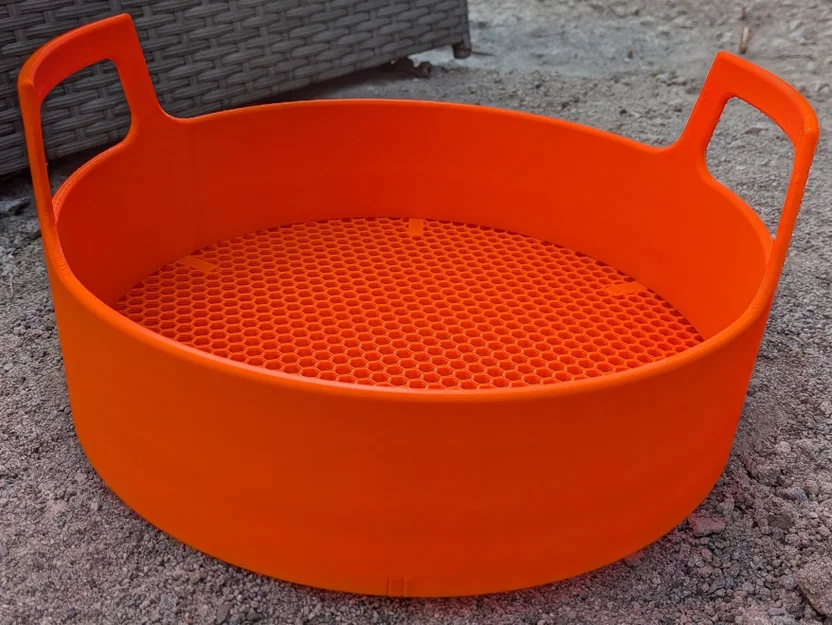 Sàng đất siêu bền (Heavy duty soil sieve) - Image 1