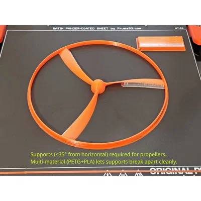 Mô hình đồ chơi Way over-engineered pullcopter V4