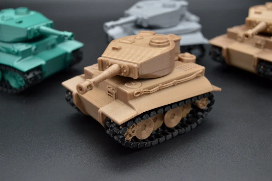 Mô hình xe tăng TANK - Mẫu in 3D quân sự chi tiết và mạnh mẽ - Image 1