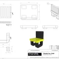 Mô hình ghế đồ chơi nhỏ gọn cho bé - Tự in 3D đơn giản - Thumbnail 1