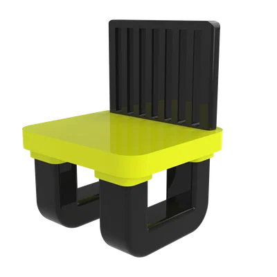 Mô hình ghế đồ chơi nhỏ gọn cho bé - Tự in 3D đơn giản