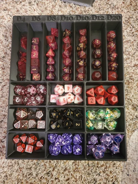 Khay Đựng Xúc Xắc Cỡ Lớn (Dice Organizer Tray) - Image 1