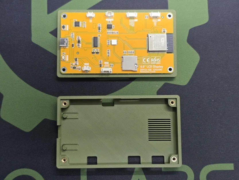 Vỏ bảo vệ 3D cho màn hình cảm ứng ESP32-32E CYD 4.0 inch - Image 3