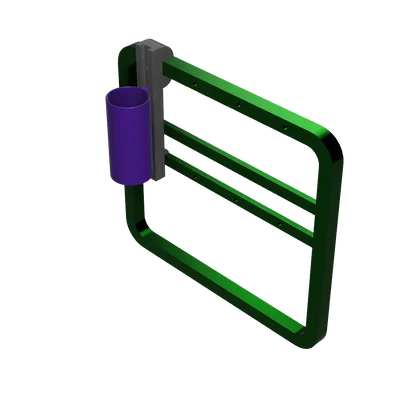Giá đỡ cốc gắn ray cho xe đẩy đi biển Vevor (Cup holder)