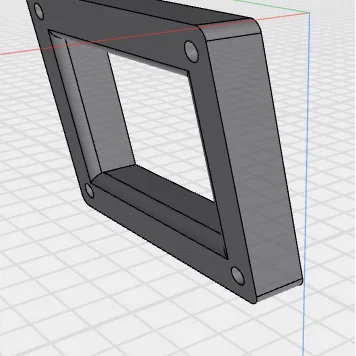 Miếng đệm lắp thang thuyền 1 inch (Boat Ladder Spacer) - File in 3D