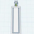 Kẹp sách mèo thần tài may mắn in 3D (Ciiity Bookmark) độc đáo - Thumbnail 1