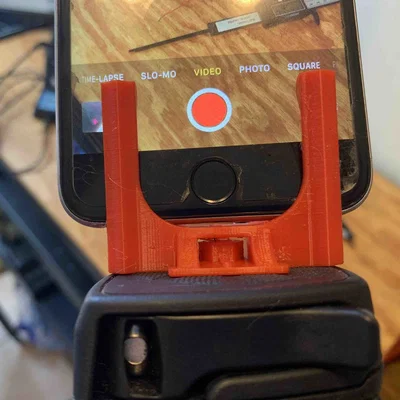 Ngàm gắn iPhone lên Tripod - Có ren xoắn