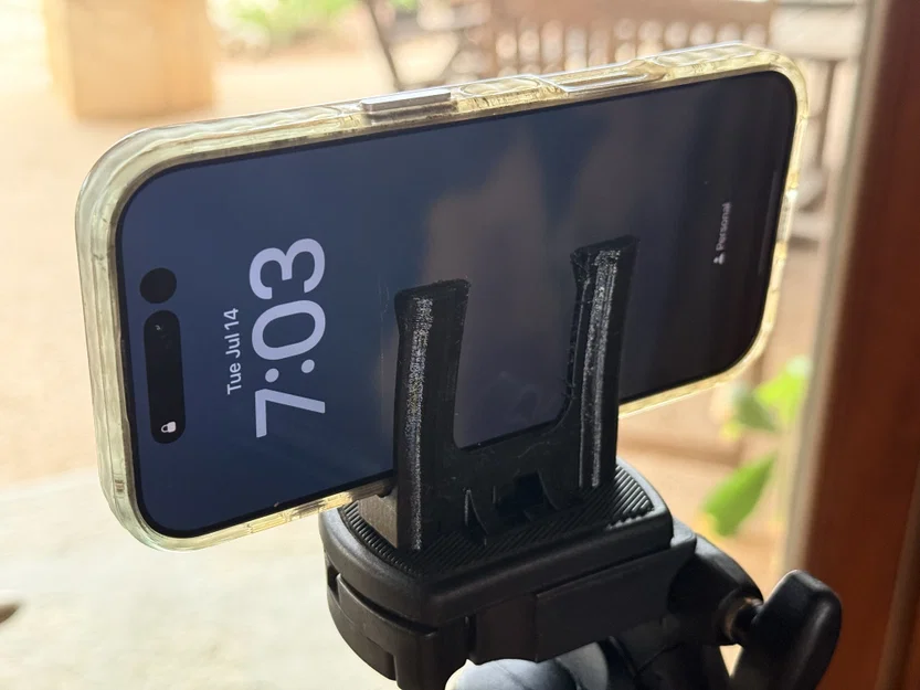 Ngàm gắn smartphone lên chân máy ảnh linh hoạt (3D Print) - Image 2