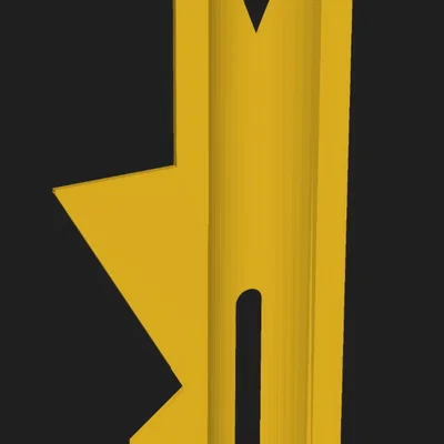 Shooter Lane: Mẫu đường dẫn bóng với đế vững chắc dễ in 3D
