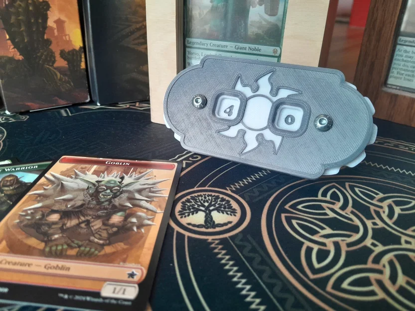 TCG/MTG/DD Life Counter v1 - Màu Trắng - Image 1