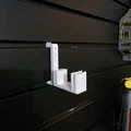 Móc treo nón gắn tường Slatwall - Giải pháp sắp xếp thông minh - Thumbnail 2