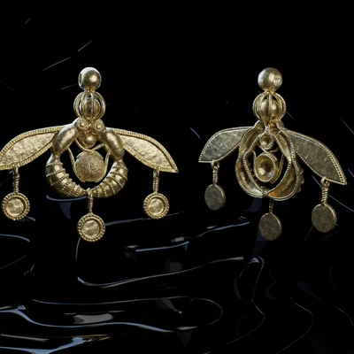 Mặt Dây Chuyền Ong Minoan Tinh Xảo - Mẫu Trang Sức 3D Độc Đáo