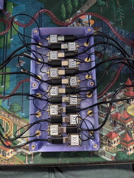 Hộp Đựng Cluster Wardriving 12-Unit cho Seeed Studio XIAO ESP32-C5 - Image 2