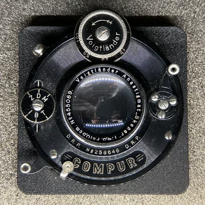 Lens Board Century Graphic cho màn trập Dial Set Compur No.0 (Baby Graflex 2x3)