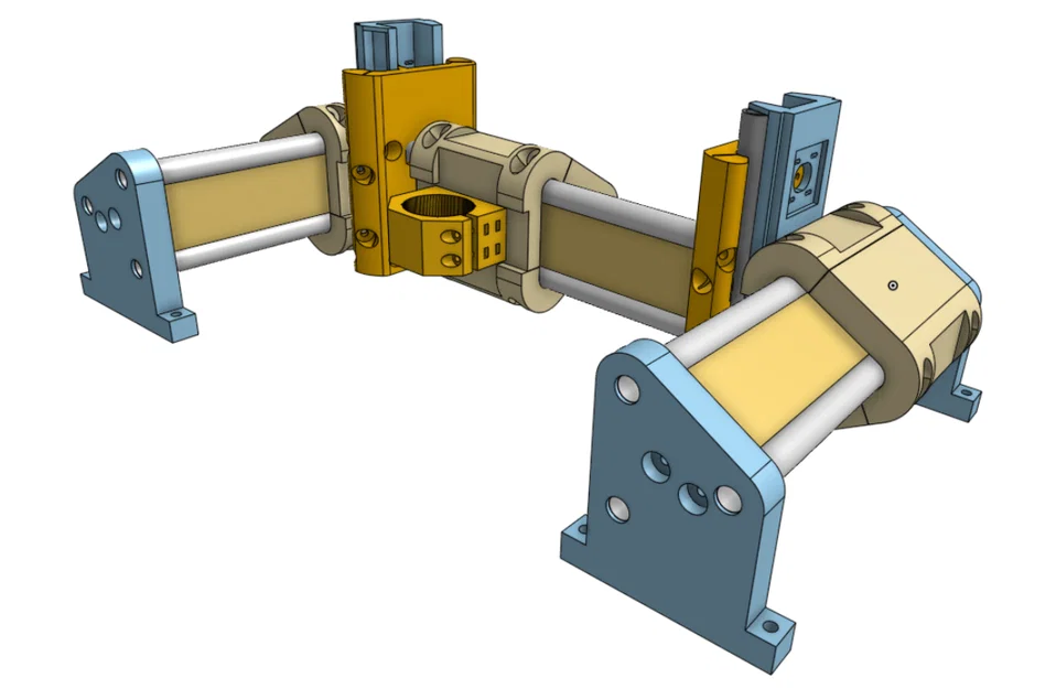 MPR&P-V3... Máy CNC Thanh răng & Bánh răng (Rack&Pinion) Tự in 3D - Image 1