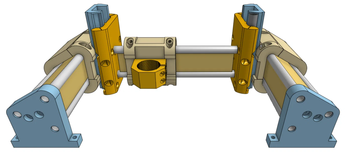 MPR&P-V3... Máy CNC Thanh răng & Bánh răng (Rack&Pinion) Tự in 3D - Image 2