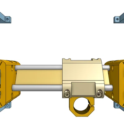 MPR&P-V3... Máy CNC Thanh răng & Bánh răng (Rack&Pinion) Tự in 3D