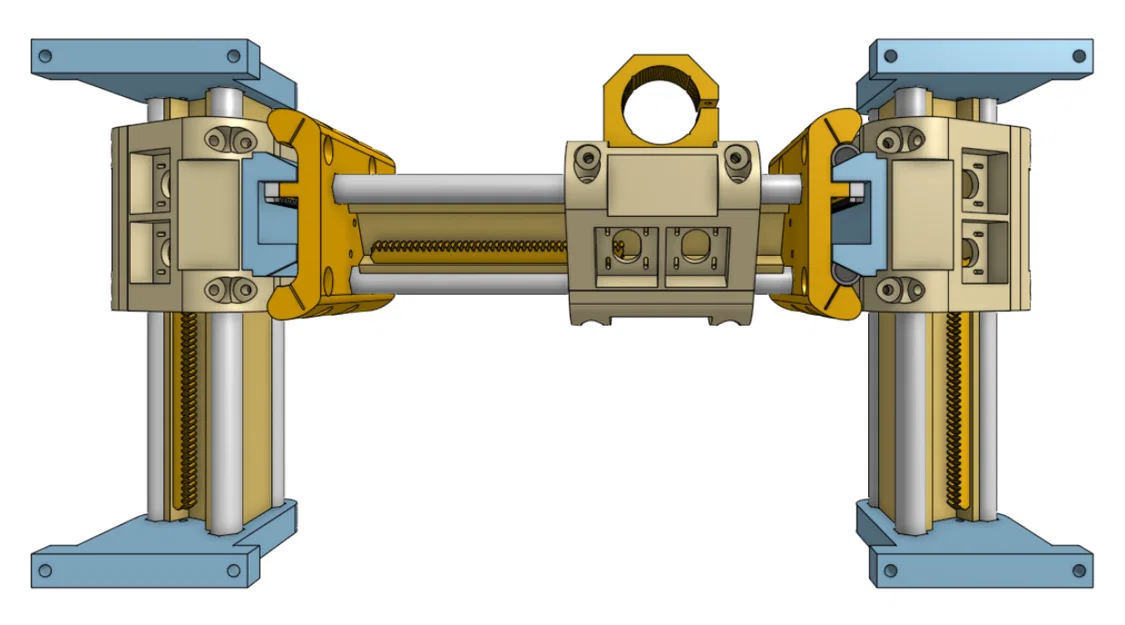 MPR&P-V3... Máy CNC Thanh răng & Bánh răng (Rack&Pinion) Tự in 3D - Image 5
