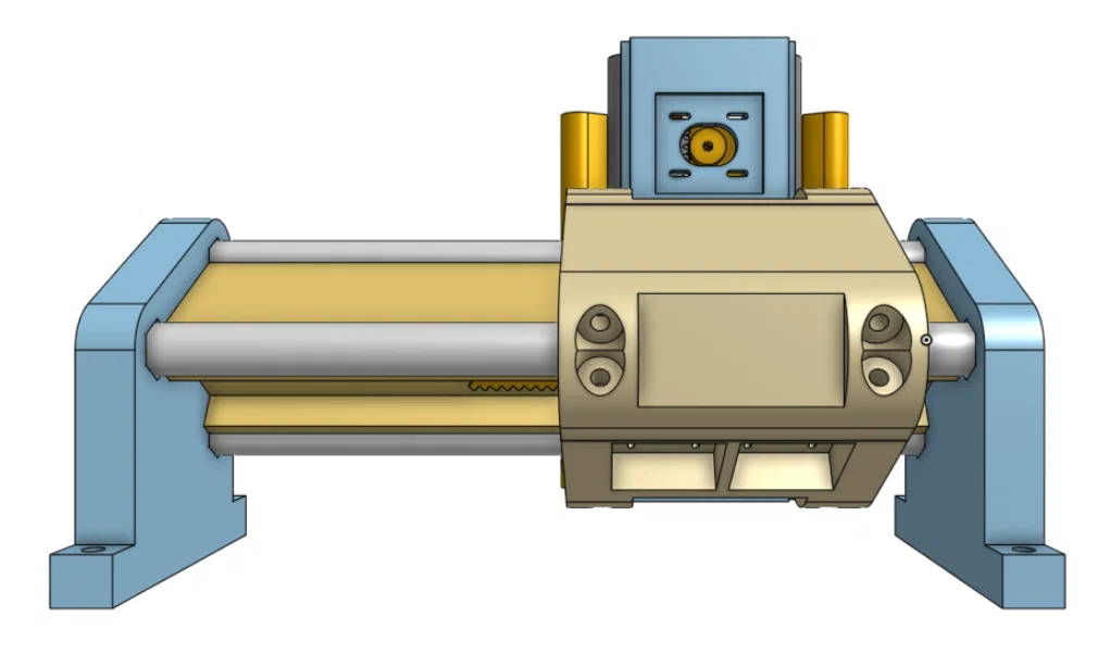 MPR&P-V3... Máy CNC Thanh răng & Bánh răng (Rack&Pinion) Tự in 3D - Image 8