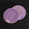 Bộ đế lót ly 3D độc lạ với thiết kế cá tính (100mm) - Thumbnail 2