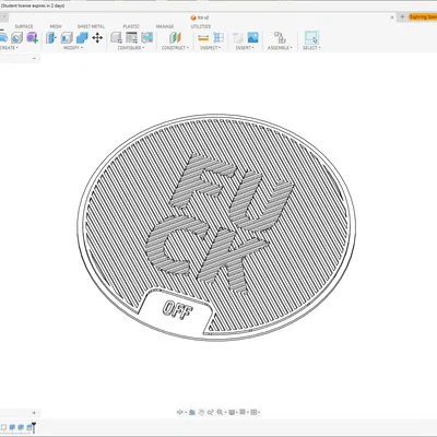 Bộ đế lót ly 3D độc lạ với thiết kế cá tính (100mm)