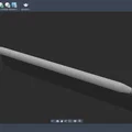 Mô hình tham chiếu Apple Pencil (USB-C) 3D cho thiết kế kỹ thuật - Thumbnail 2