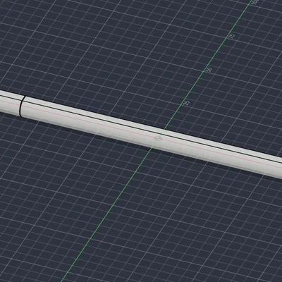 Mô hình tham chiếu Apple Pencil (USB-C) 3D cho thiết kế kỹ thuật
