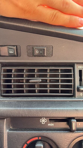 Nắp che bảng điều khiển (Abdeckung) cho Mercedes-Benz 190E (W201) - Image 4