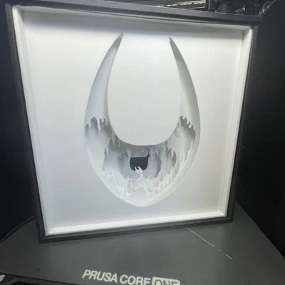 Hộp đèn Shadow box Hollow Knight Silksong