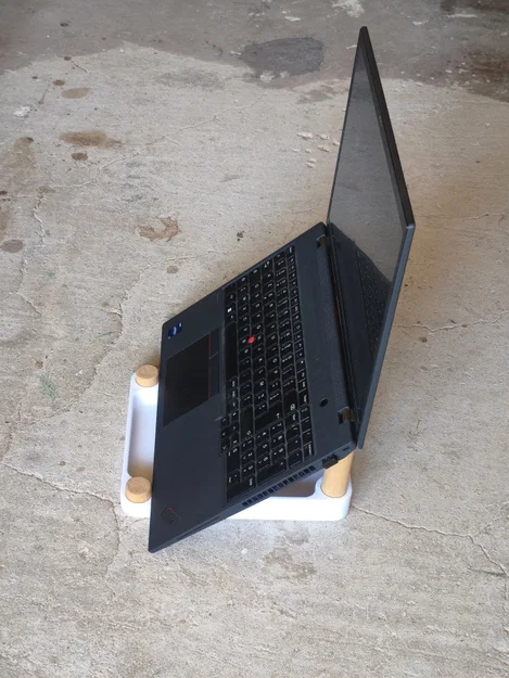Giá đỡ laptop 3D tích hợp khay chứa đồ thông minh - Image 7