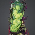 Mô hình in 3D Bottle Poison (Chai Độc Dược) trang trí cực chất - Thumbnail 8