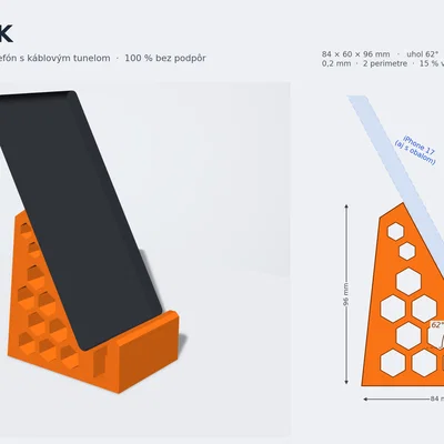 HexDock — Giá đỡ điện thoại đa năng kèm khe cắm sạc