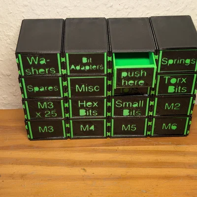 Ngăn kéo Push-Push | Hệ thống ngăn kéo Modular