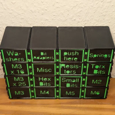 Ngăn kéo Push-Push | Hệ thống ngăn kéo Modular